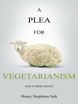 cover image of A Plea for Vegetarianism